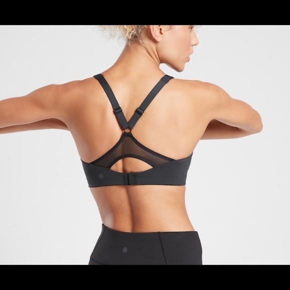 Athleta Advance Bra Black NWT Adjustable 32DD - Picture 3 of 6